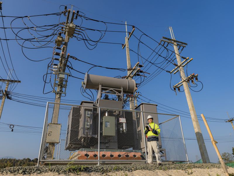 Installation électrique industrielle